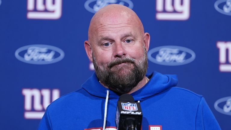 New York Giants head coach Brian Daboll