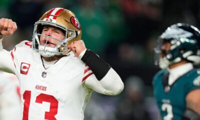 NFL playoffs: San Francisco 49ers knock out defending Super Bowl champion Philadelphia Eagles with stunning upset | NFL News