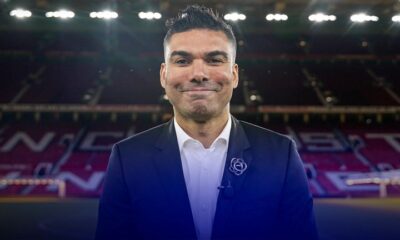 Casemiro thanked the Manchester United fans after announcing he will be leaving the club at the end of the season. Video credit: Manchester United