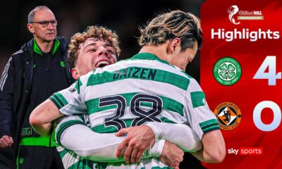 Highlights from Celtic Dundee United.