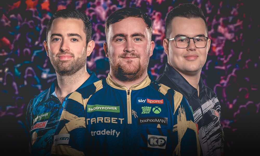 Luke Humphries, Luke Littler, Gian van Veen