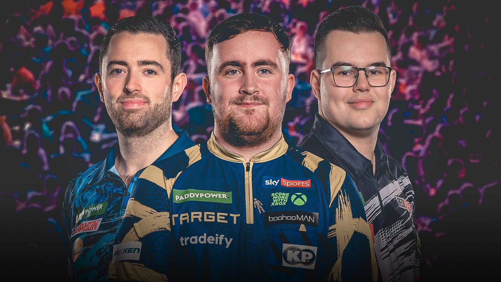 Luke Humphries, Luke Littler, Gian van Veen