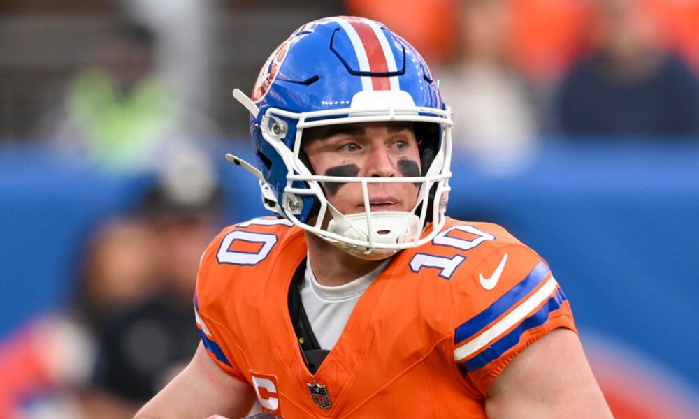 Bo Nix led the Broncos to the No 1 seed in the AFC