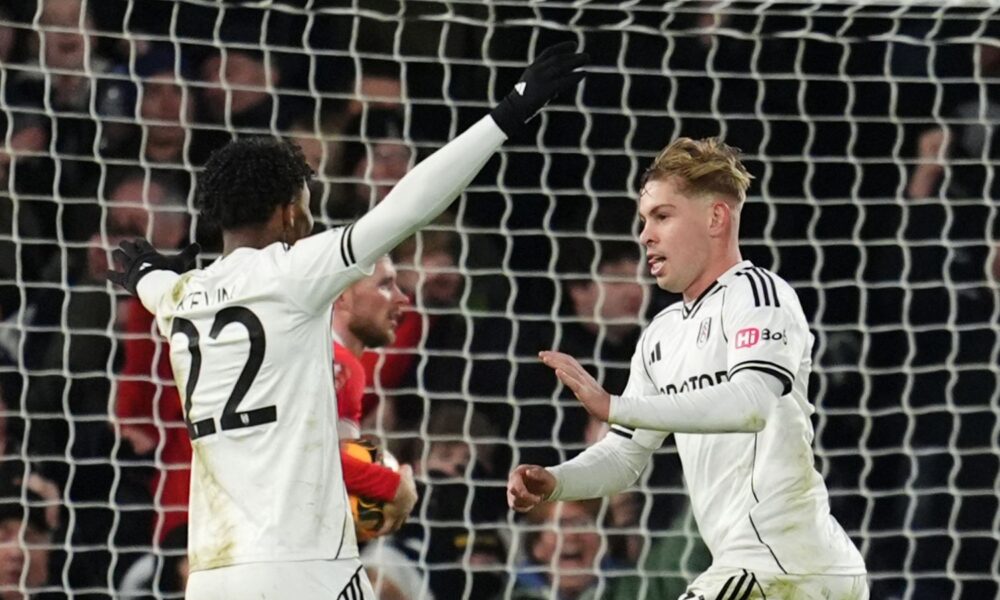 Emile Smith Rowe scored Fulham's second at Craven Cottage