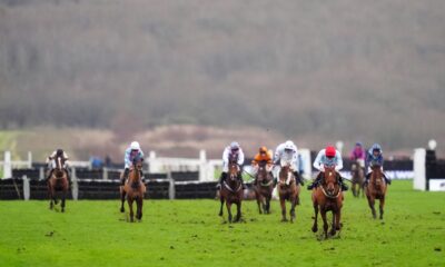 Jumps action from Ffos Las
