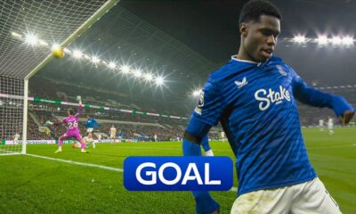 Thierno Barry scored for Everton to level against Leeds