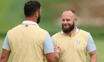 Jon Rahm and Tyrell Hatton will lead out Team Europe in Friday's opening foursomes