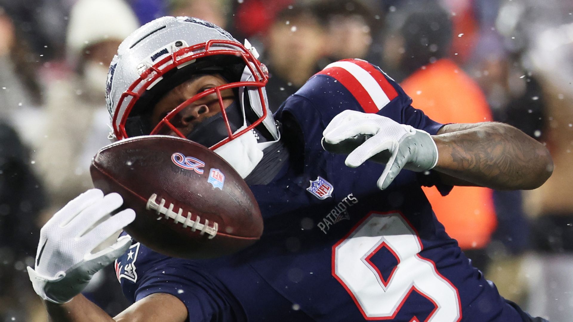 NFL playoffs: CJ Stroud throws four interceptions as New England Patriots beat Houston Texans to reach AFC Championship Game | NFL News