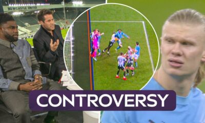 Why was Semenyo's goal controversially disallowed vs Newcastle?