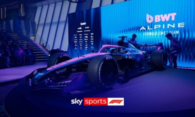 Alpine reveal new A526 car...ON A BOAT!