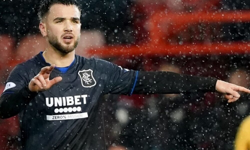 Nico Raskin: Rangers midfielder appears to squirt water at fan after victory over Aberdeen | Football News