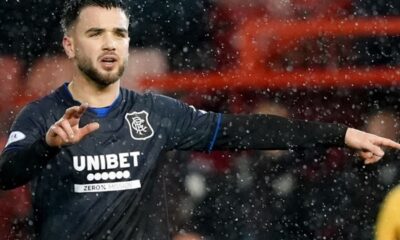 Nico Raskin: Rangers midfielder appears to squirt water at fan after victory over Aberdeen | Football News