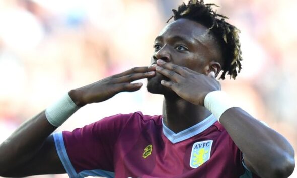 Tammy Abraham helped Aston Villa win promotion from the Championship in 2019