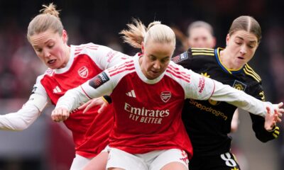 Arsenal Women 0-0 Man Utd Women: Gunners miss chance to go second in WSL against 10-player United | Football News