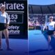 Tennis star riles up booing Australian Open crowd by DANCING in front of them!