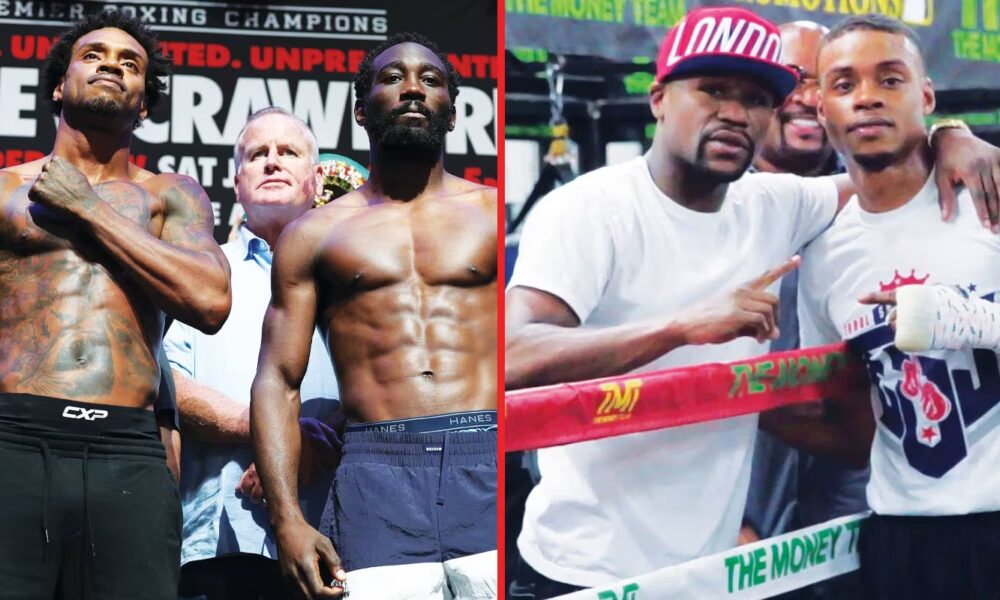 Errol Spence compares Crawford and Mayweather after sharing the ring with both: “He’s the best”