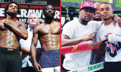 Errol Spence compares Crawford and Mayweather after sharing the ring with both: “He’s the best”