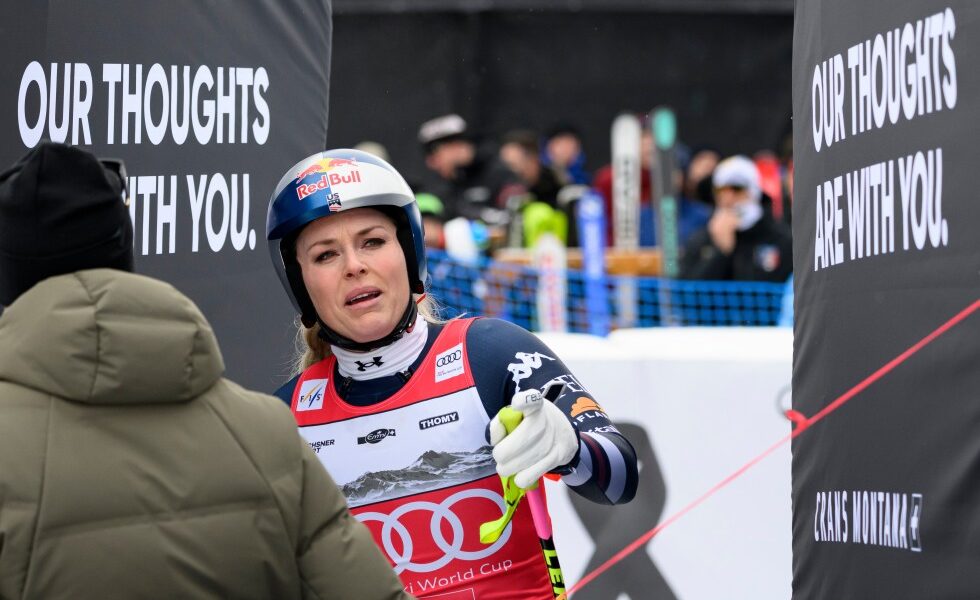 Lindsey Vonn airlifted from course after crashing in final downhill before Milan Cortina Olympics