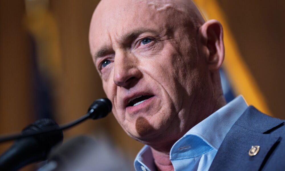 Democratic Sen. Kelly sues the Pentagon