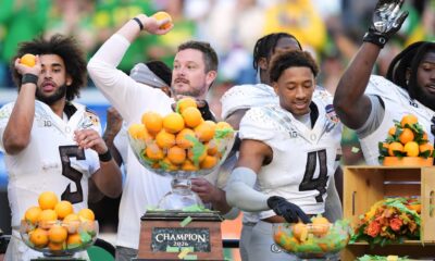 Oregon silences Texas Tech, moves into CFP semifinals with 23-0 win