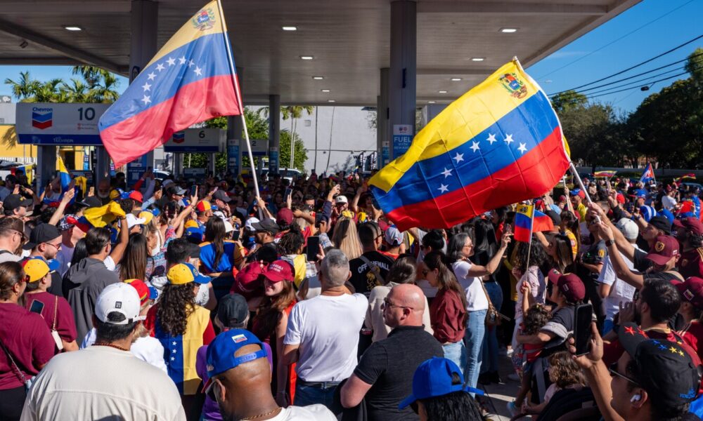 Venezuelans in the US celebrate ouster of Maduro in U.S. military strike