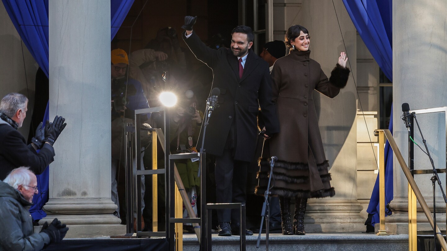 Zohran Mamdani sworn in as NYC mayor