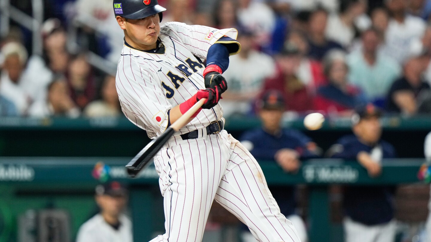 Infielder Kazuma Okamoto and Blue Jays agree to $60 million, 4-year contract, AP sources say