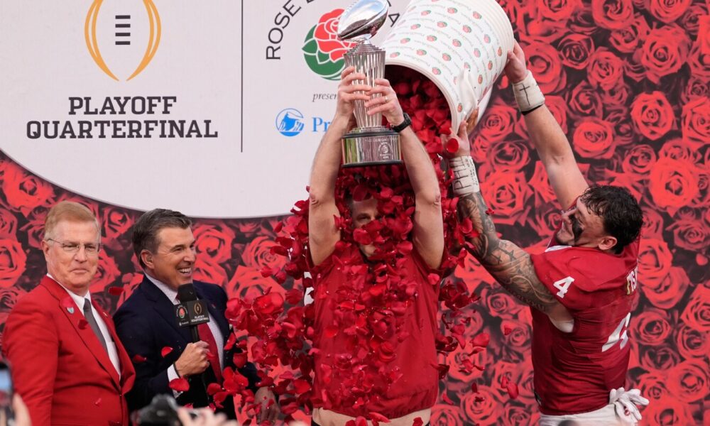 Rose Bowl: Indiana routs Alabama 38-3, roars into College Football Playoff semifinals