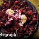 Beetroot and apple with caraway, sour cream and hot-paprika butter