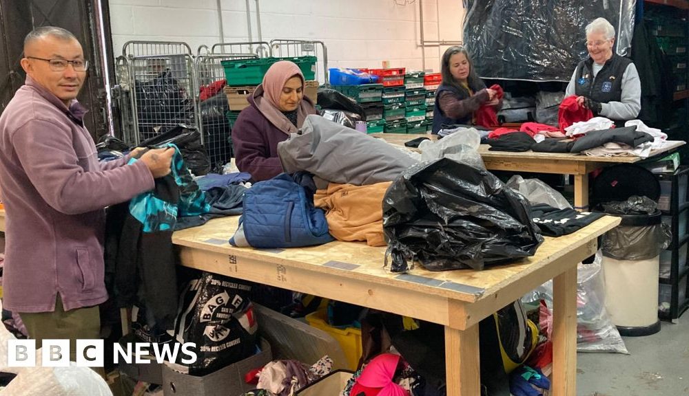 Clothing bank faces closure as donations fall