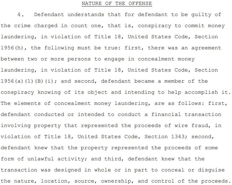 Cryptocurrencies, Law, United States, Crimes