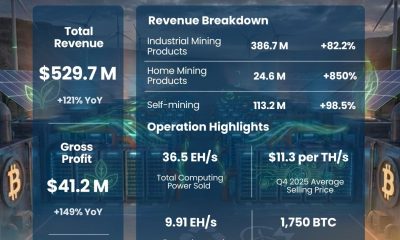 Crypto Miner Canaan Shares Sink 7% Despite Strong Q4