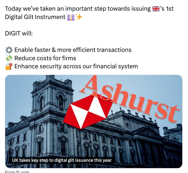 UK Launches Blockchain Digital Bond Pilot With HSBC Orion