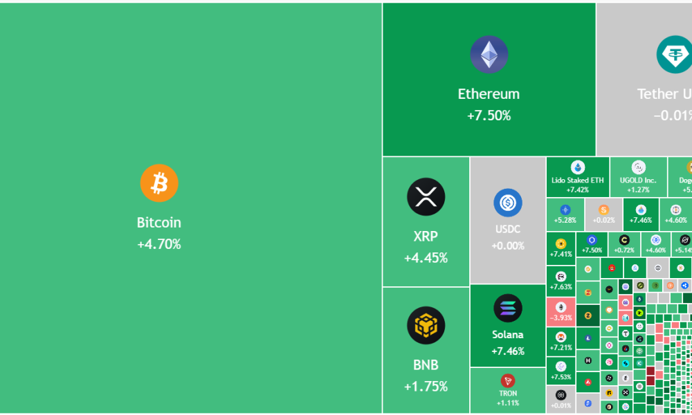 Bitcoin, Altcoin Relief Rally Aim To Restore Pre-crash Range Highs