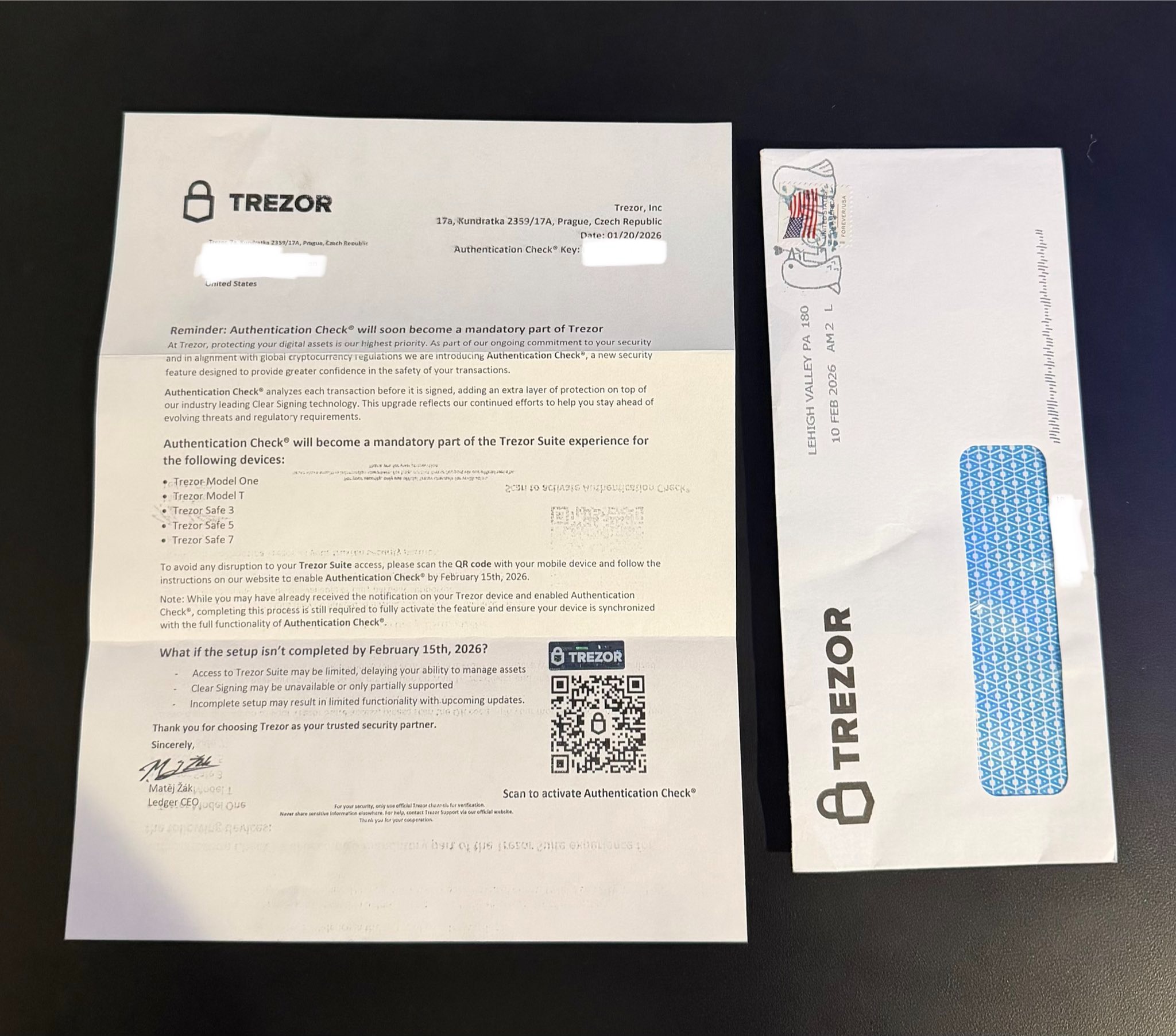 Fake Trezor, Ledger Letters Target Crypto Wallet Users
