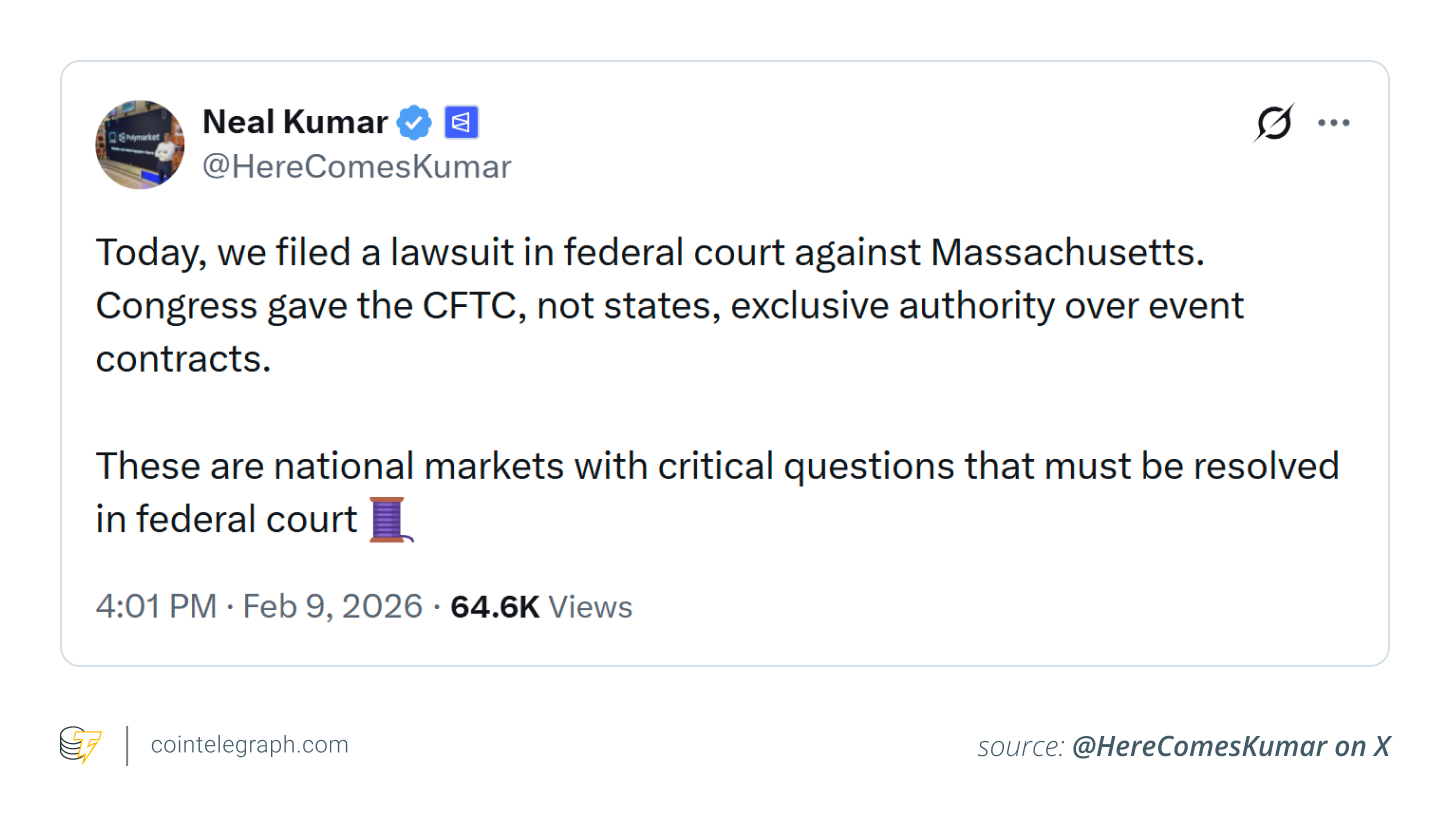 Polymarket’s Lawsuit Could Decide Who Regulates US Prediction Markets