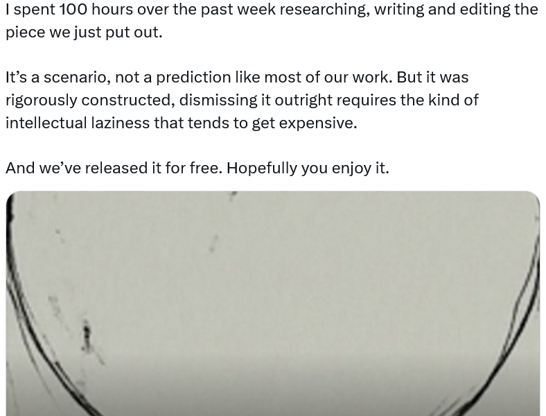 Citrini’s AI Doom Report Leads to Tech Stock Selloff