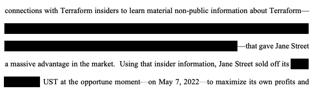 Terraform Accuses Jane Street of Insider Trading