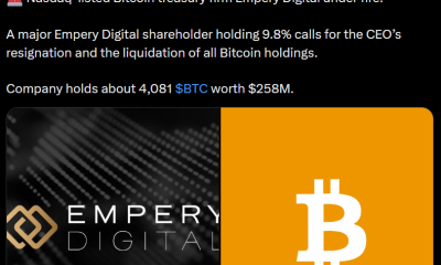Empery Digital Shareholder Urges BTC Sale, CEO Exit