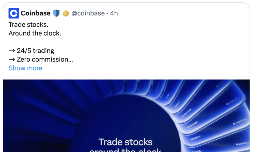 Coinbase Opens Commission-Free Stock and ETF Trading to All US Users