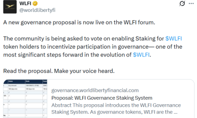 WLFI to Offer More Incentives for Token Holders Who Use USD1