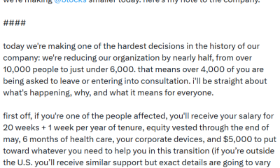 Jack Dorsey’s Block Announces 4,000 Job Cuts in AI Overhaul