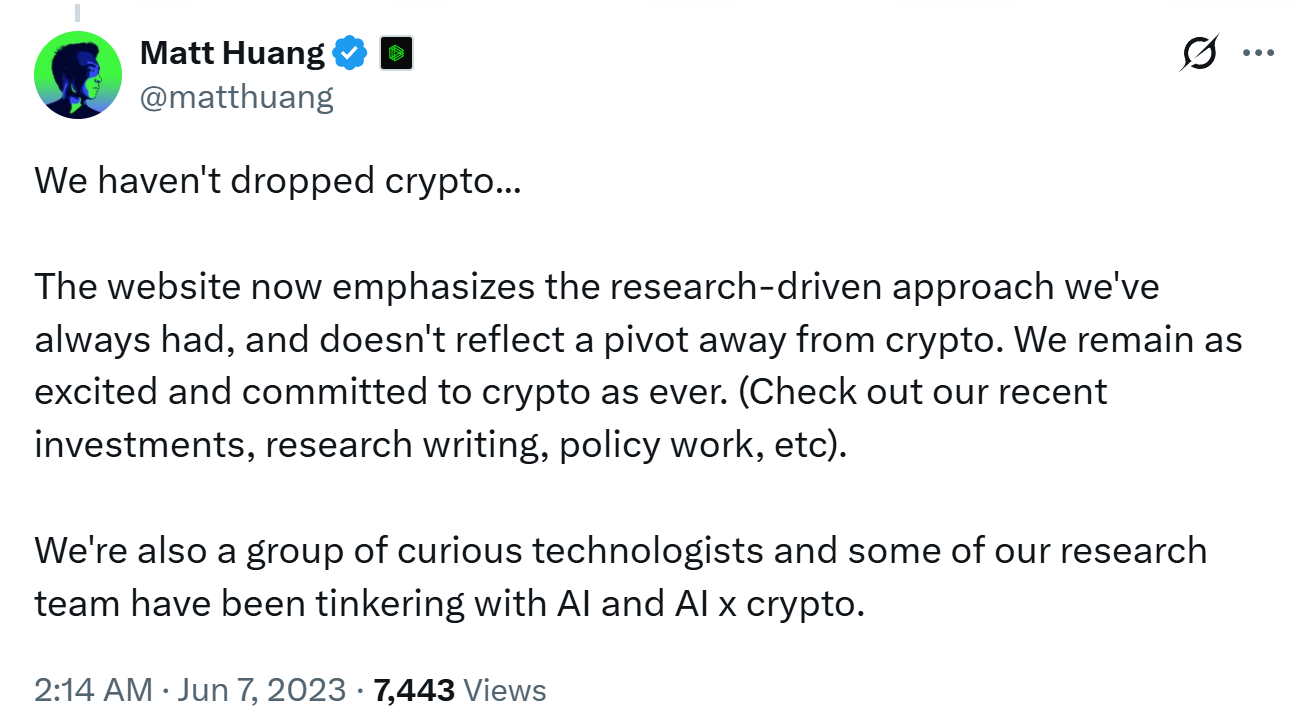 Paradigm Reportedly Expands into AI, Robotics with $1.5B fund