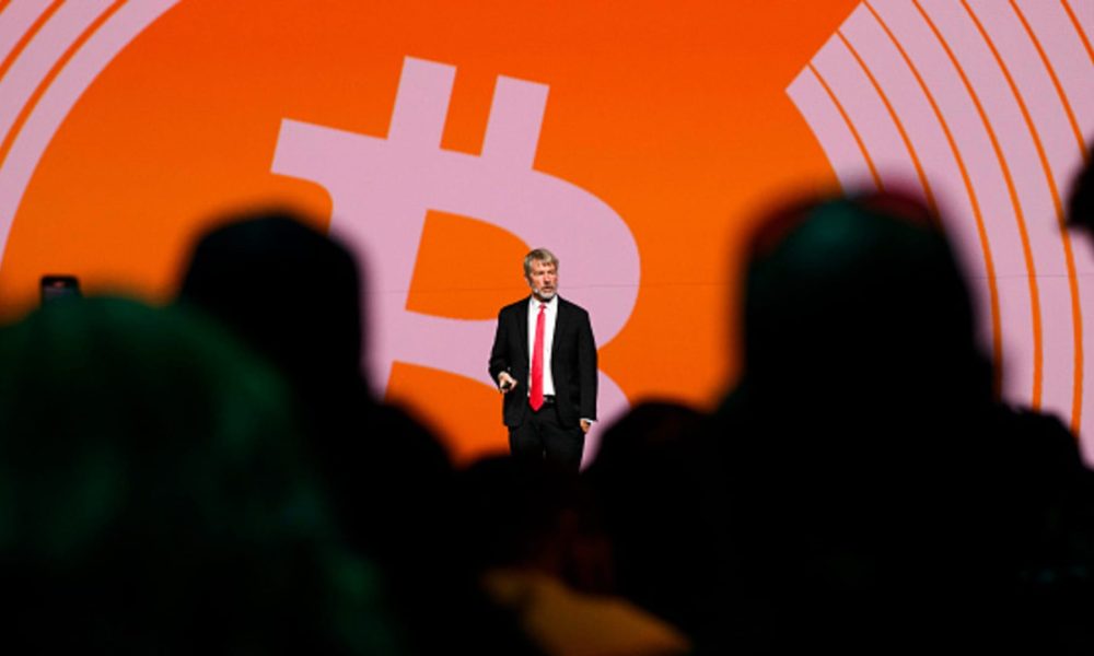 Strategy slides after bitcoin briefly dips below crypto firm's key breakeven level