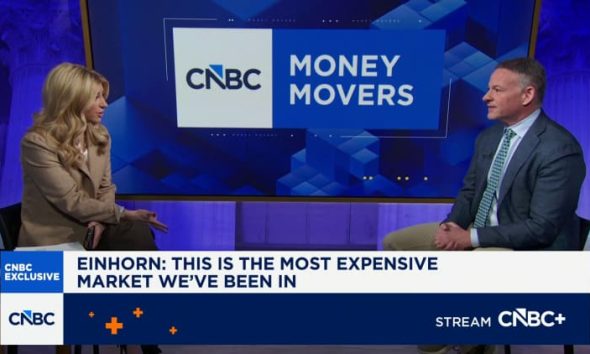 Greenlight's David Einhorn says the Fed will cut 'substantially more than' two times this year