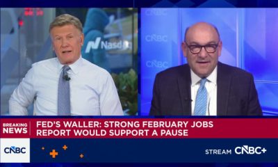 Fed Gov. Waller: Supreme Court ruling on tariffs may have positive impact on spending, investment