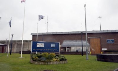 Two men tried to throw drugs and phone into Frankland Prison