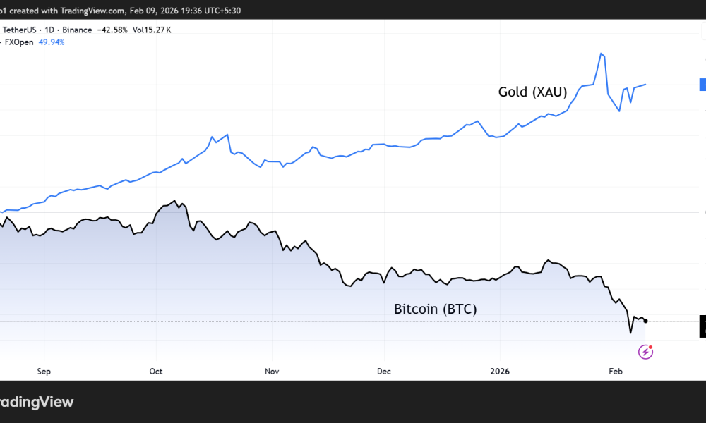 Bitcoin and Gold Performances
