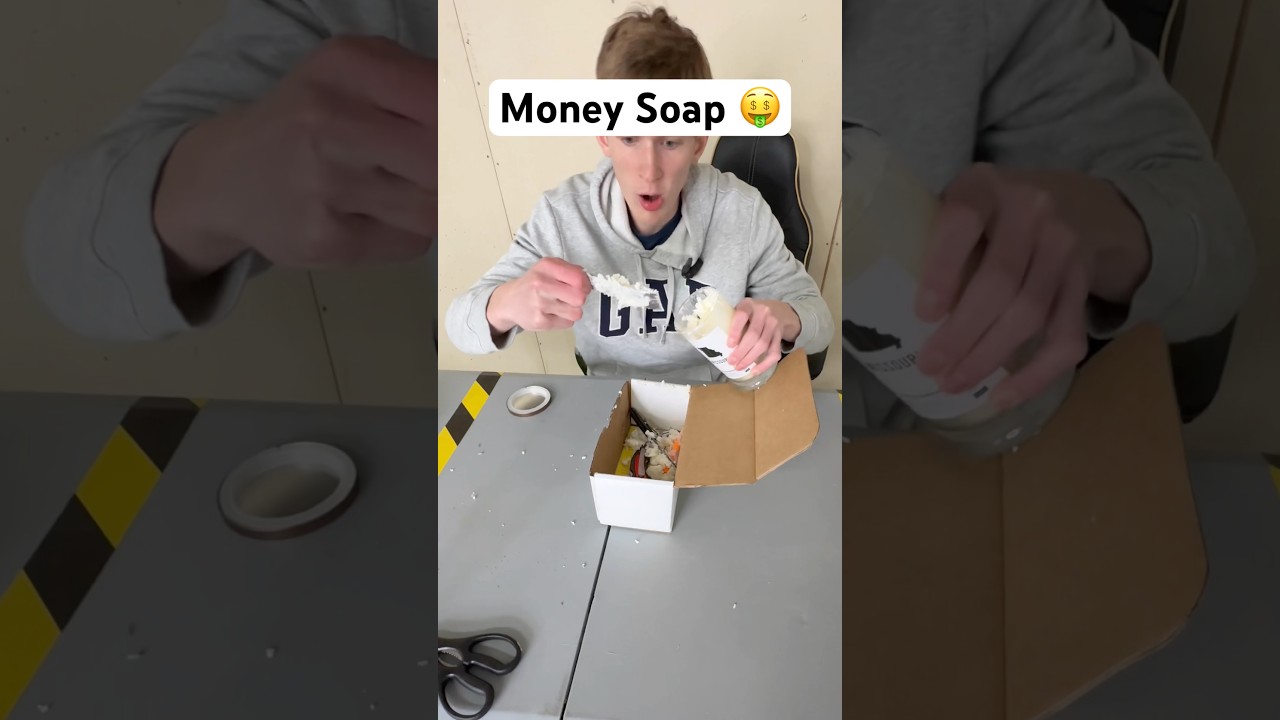 Buying Money Soap #shorts