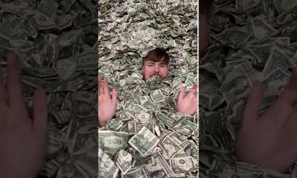 I Filled A Swimming Pool With Money!